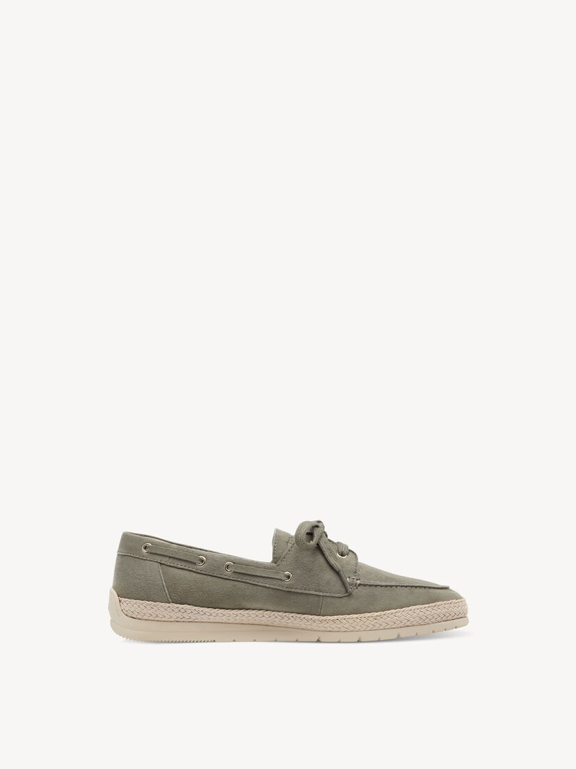 Leren Lage schoen - groen