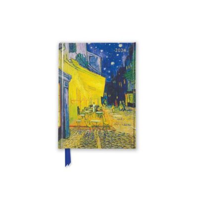 Vincent van Gogh: Café Terrace 2024 Luxury Pocket Diary - Week to View (Diary)