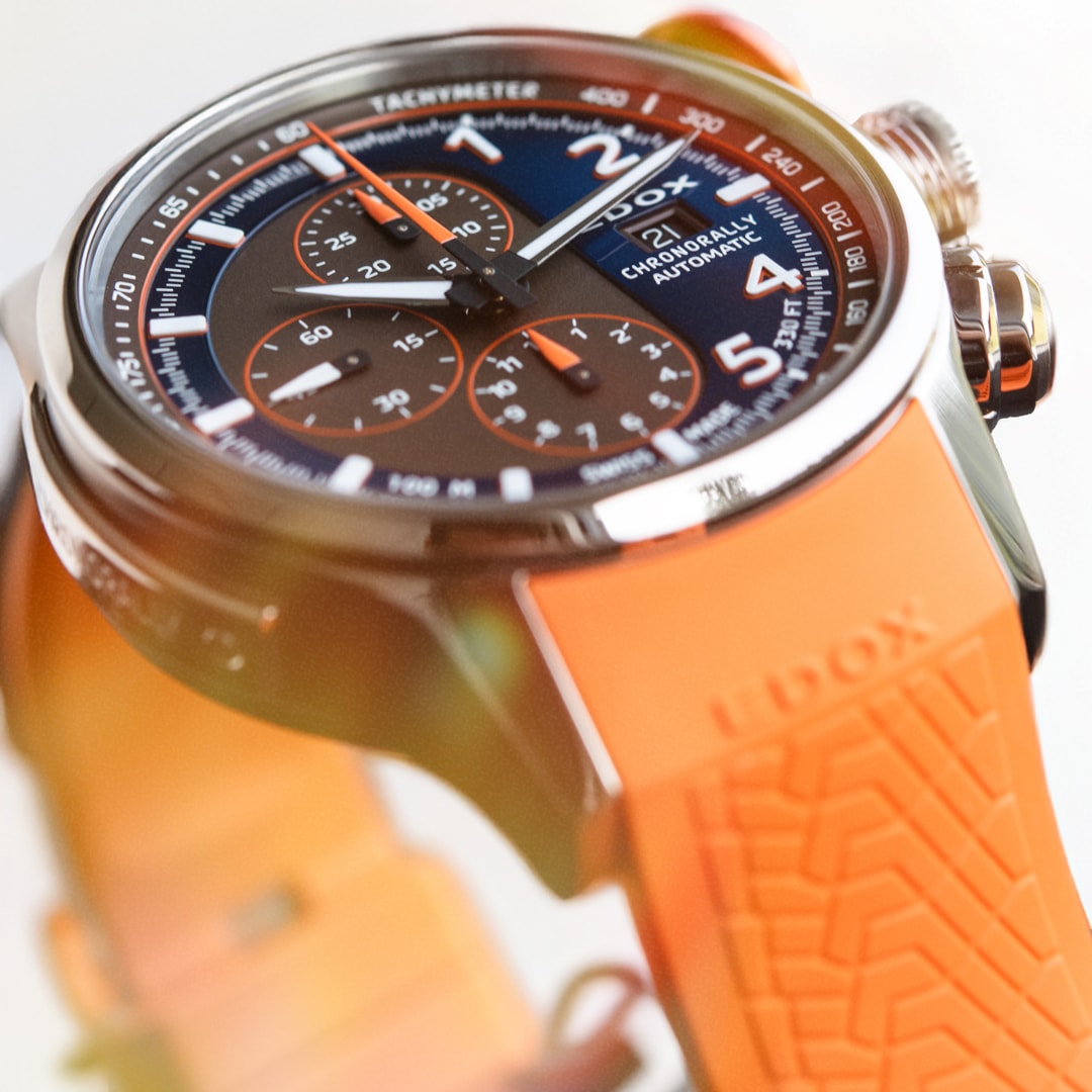 Edox Chronorally Automatic Chronograph