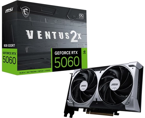 MSI GeForce RTX 5060 8G VENTUS 2X OC