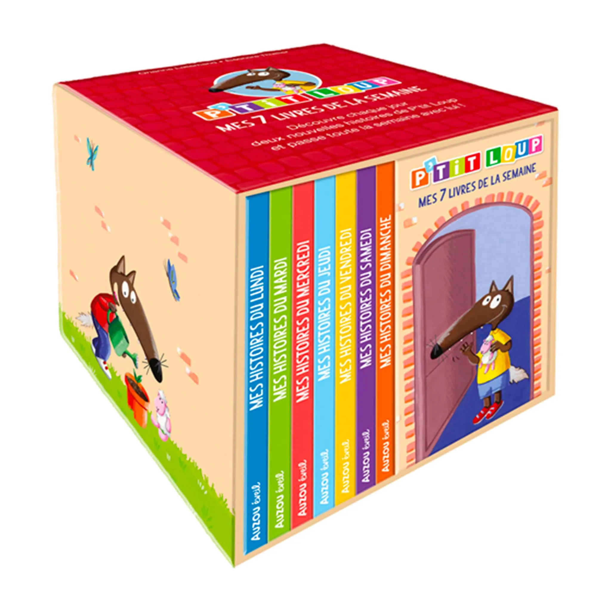 Auzou Coffret Mes Sept Livres de la Semaine