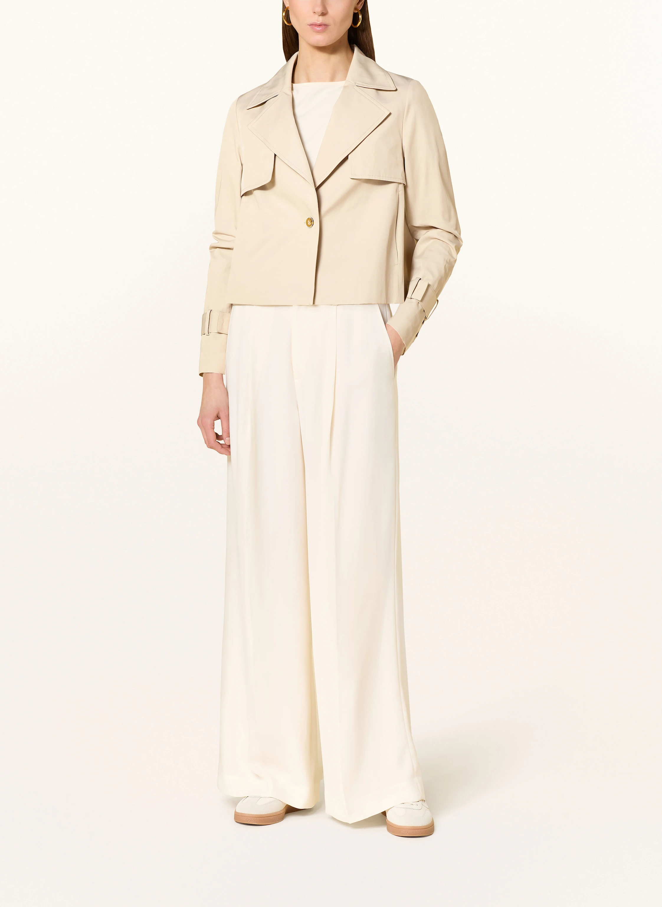 s.Oliver BLACK LABEL Cropped-Trenchcoat