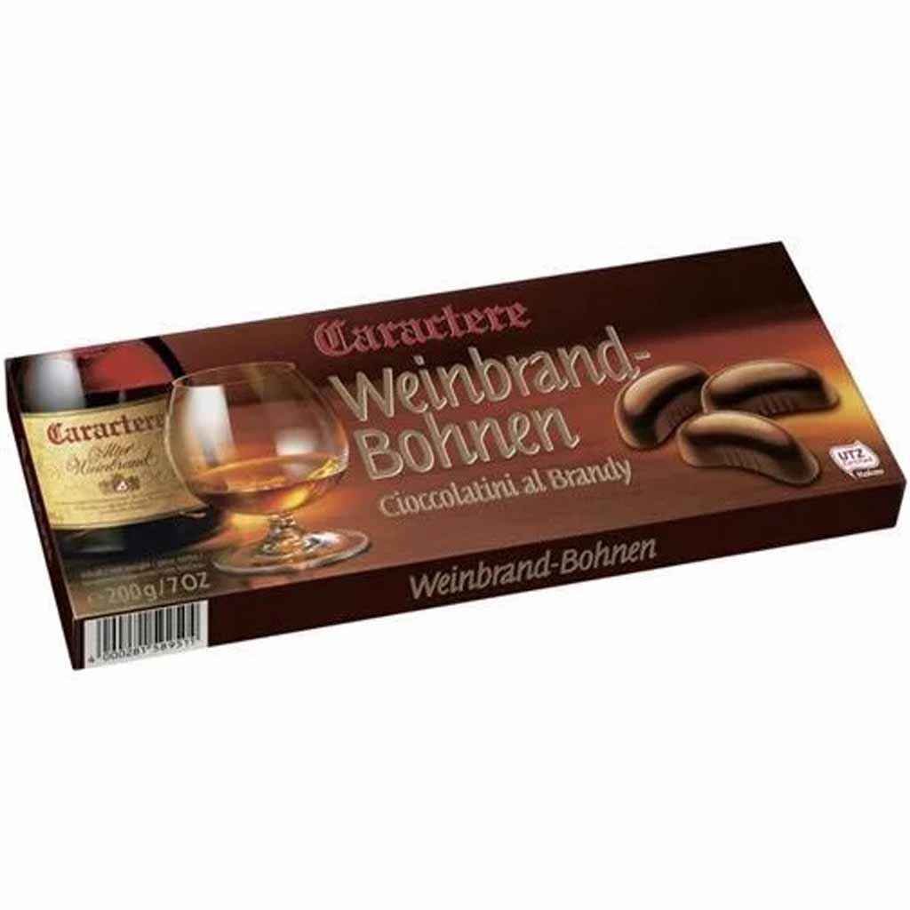 Caractere Weinbrand Bohnen 200g MHD:9.11.25