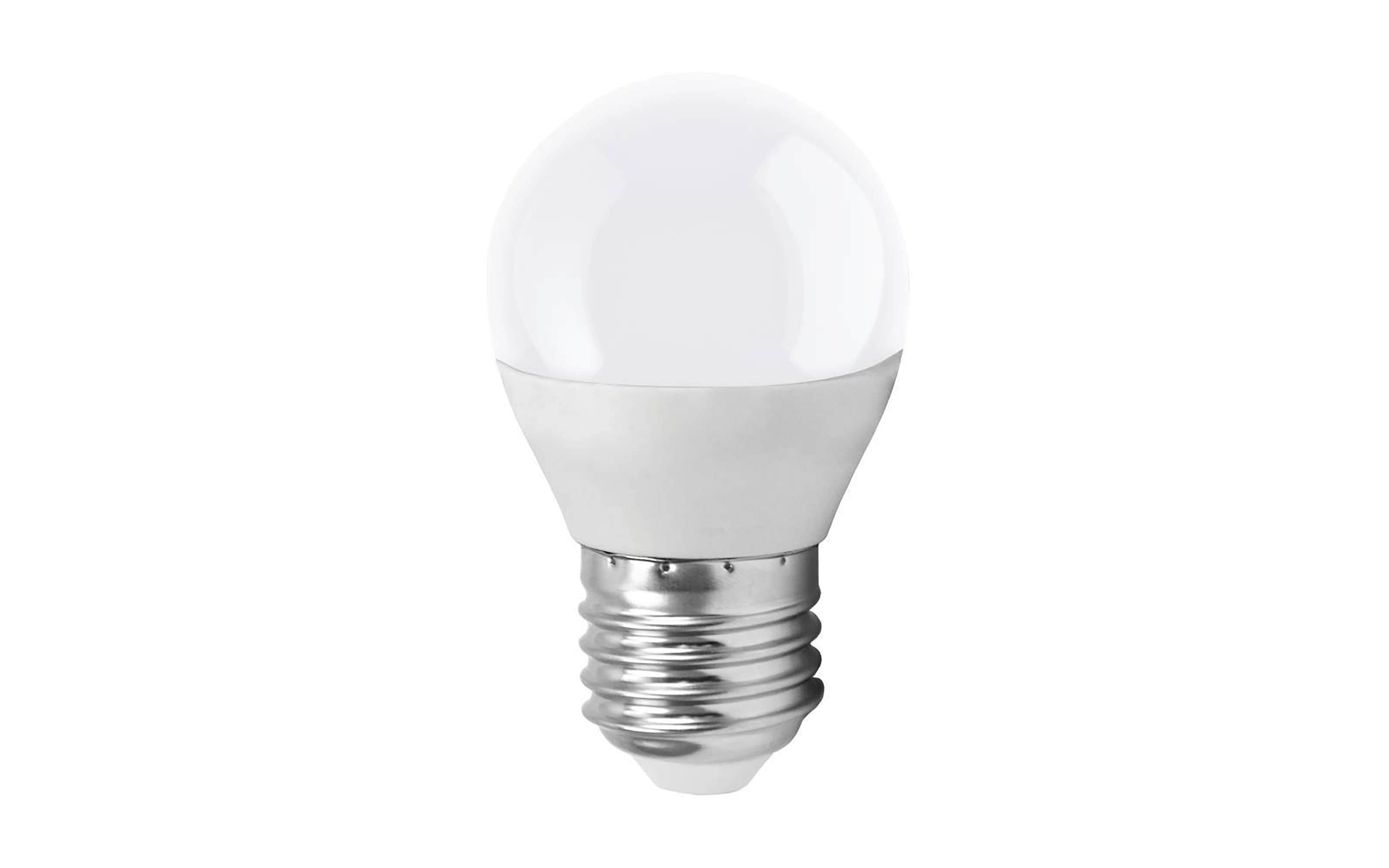 LED-Leuchtmittel Tropfen 4,9 W/E27/470 lm, opal