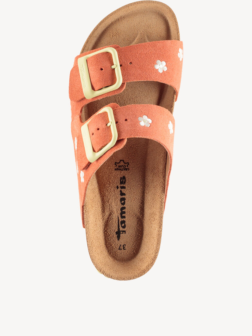 Leren Slipper - rood