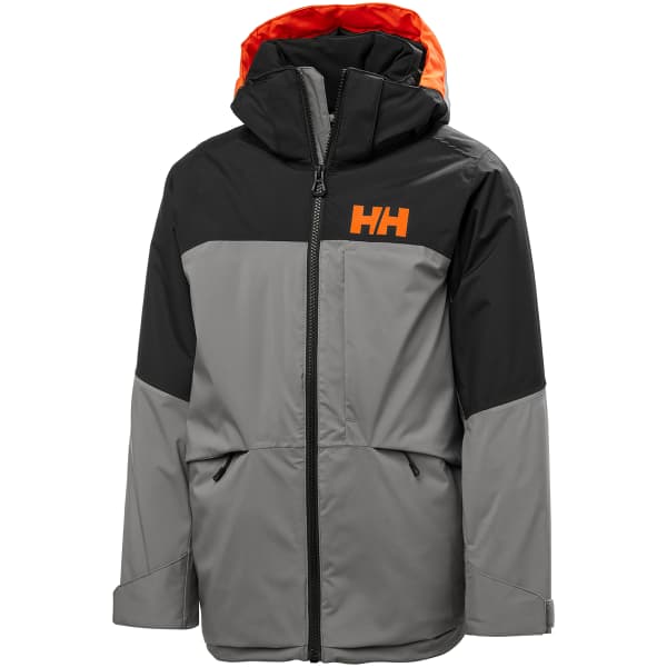 Veste de ski HELLY HANSEN JR SUMMIT JKT CONCRETE