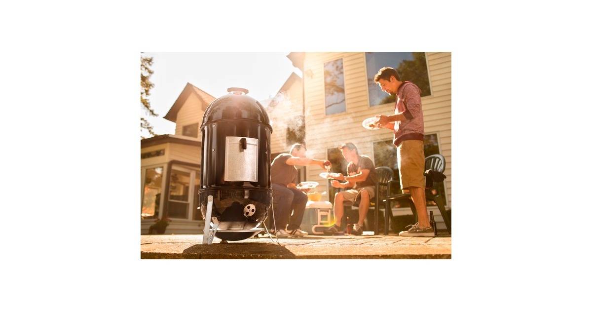 WeberSmokey Mountain Cooker smoker  (Zwart, Ø 47 cm)