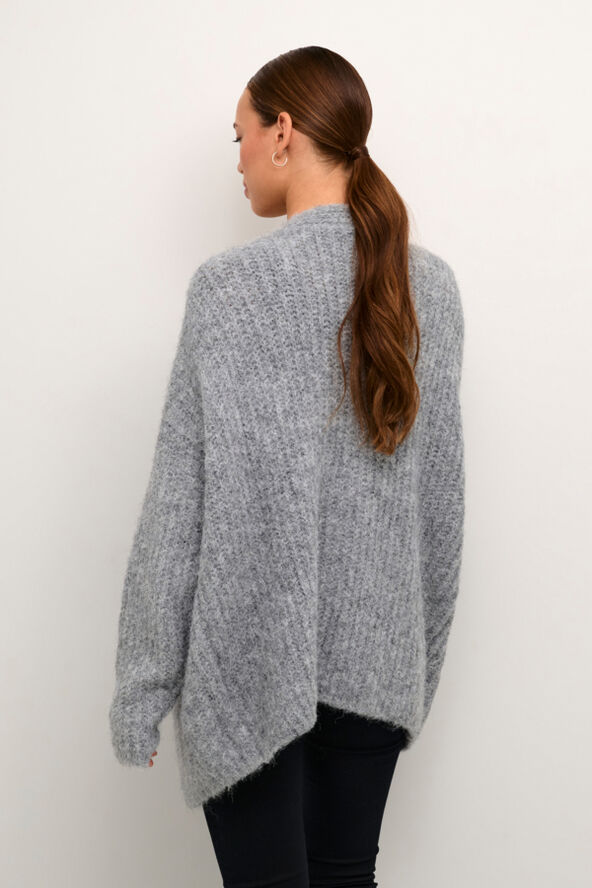 Culture CUbrava Cardigan Light grey melange