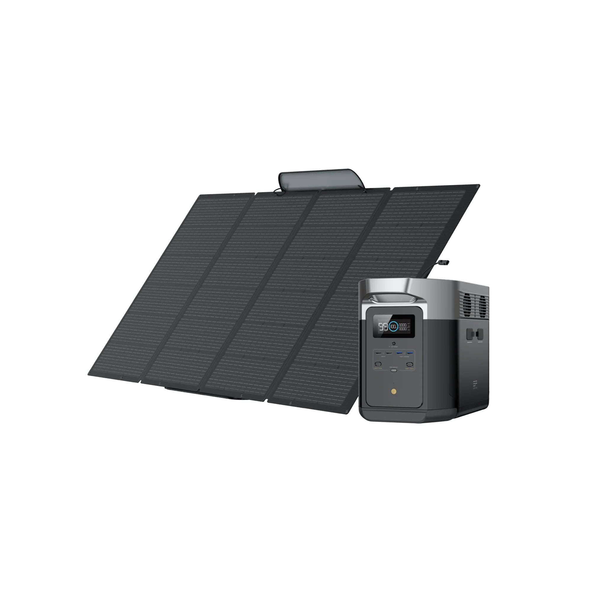 EcoFlow DELTA Max Solargenerator (Tragbarer PV400W)