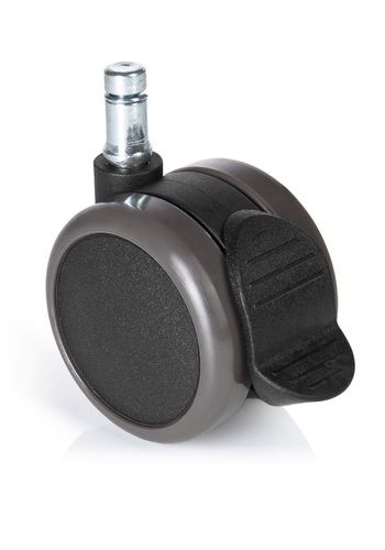 Stuhlrollen 5x ROLO STOP 10mm/65mm Metall, Kunststoff hjh OFFICE