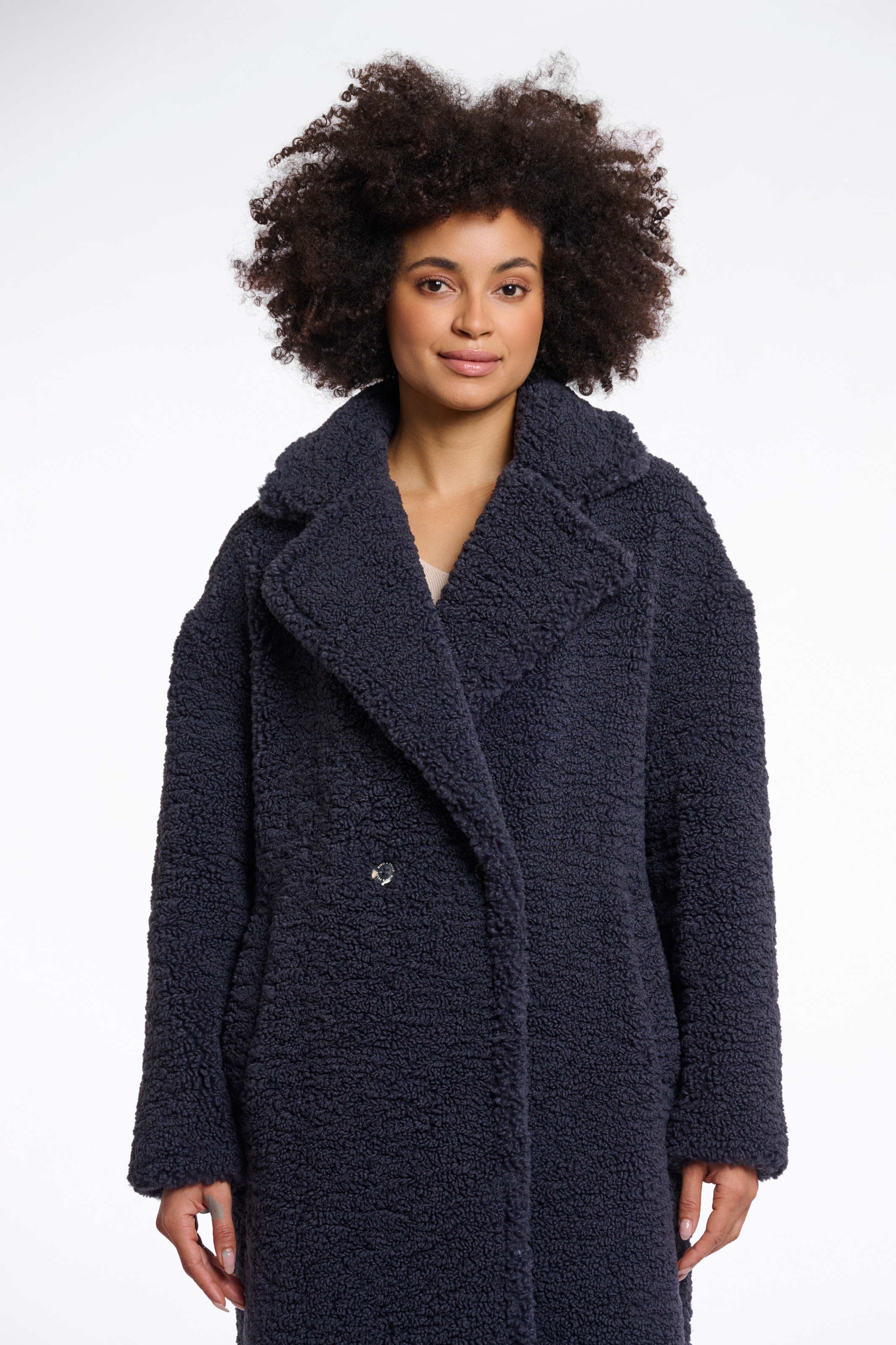 Rino & Pelle Wintermantel »ELICIA« in flauschiger Fell-Optik