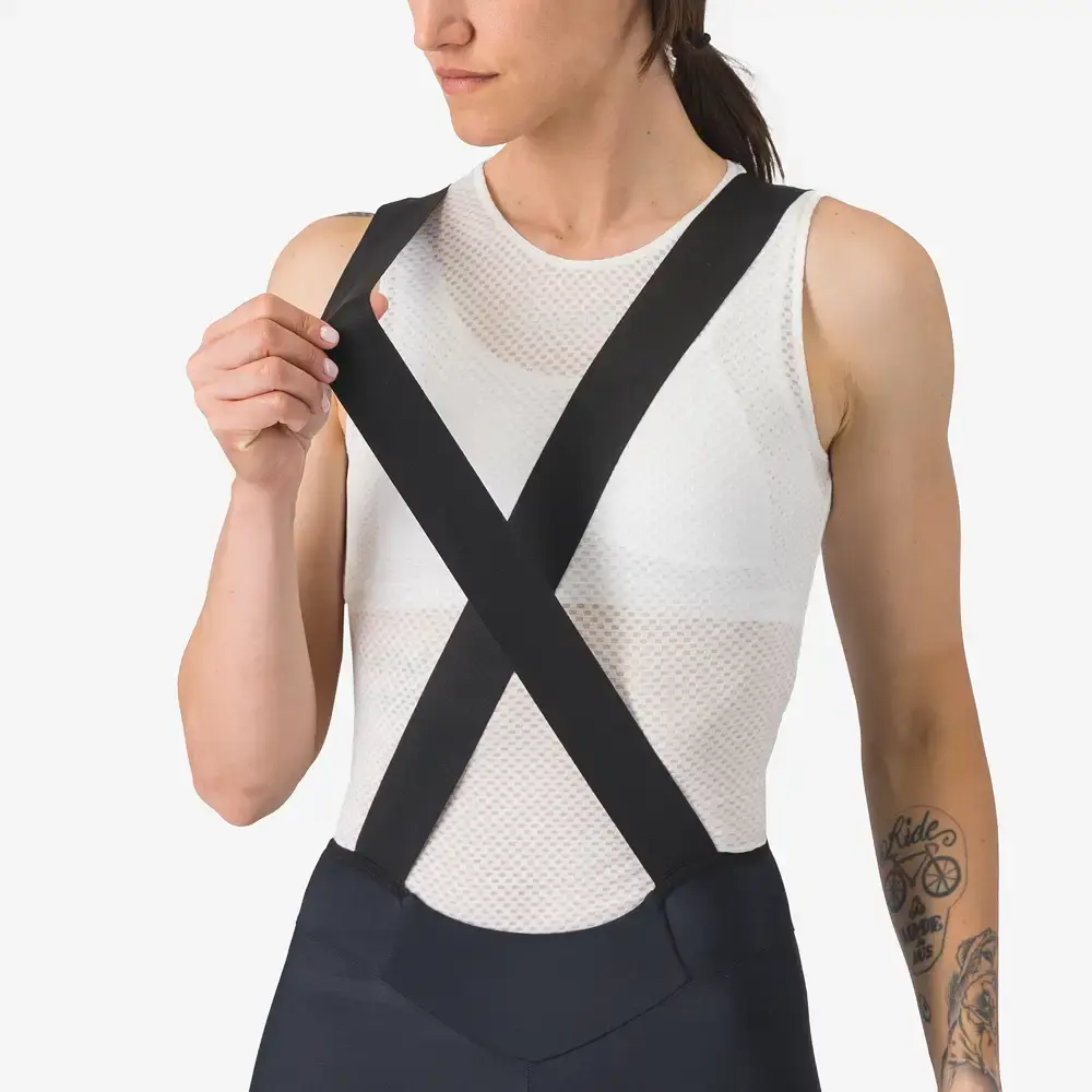 Castelli Prima 2 DT Fietsbroek Kort Zwart/Zwart Dames