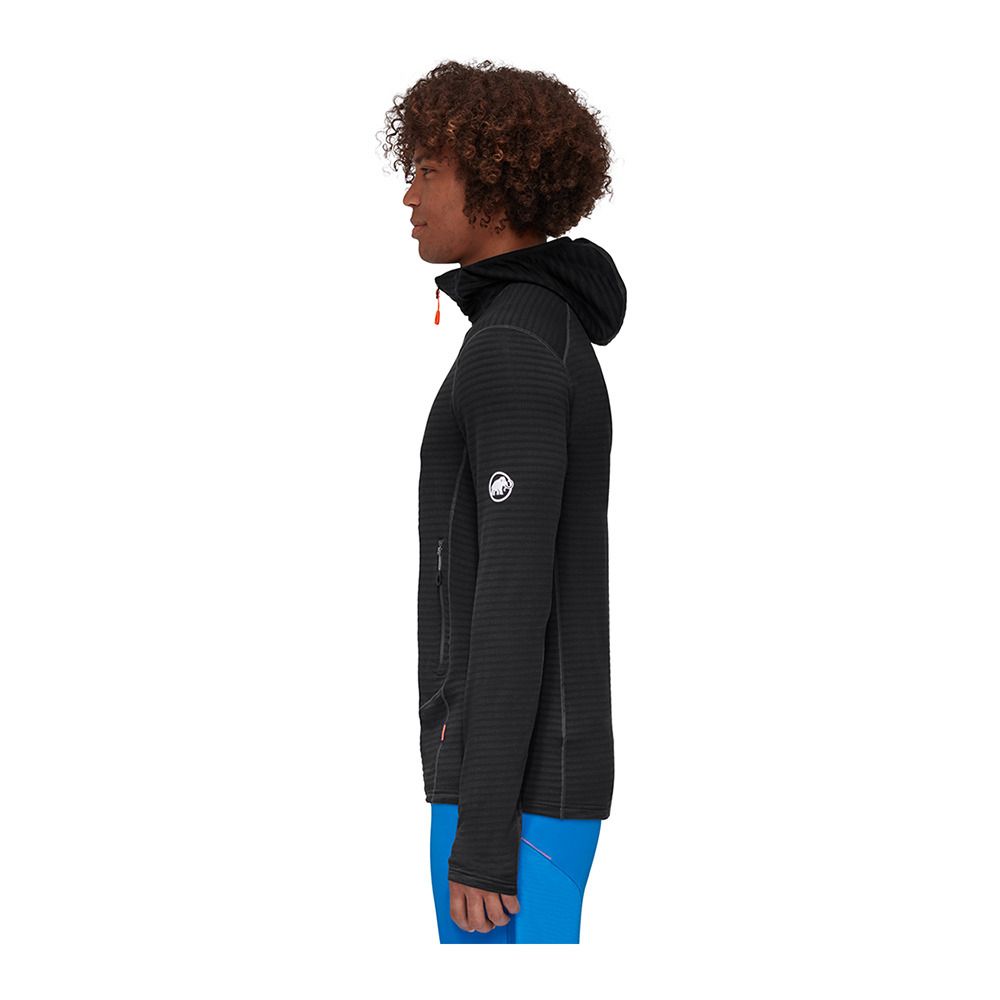 Mammut TAISS LIGHT HOODED - Polaire Homme black