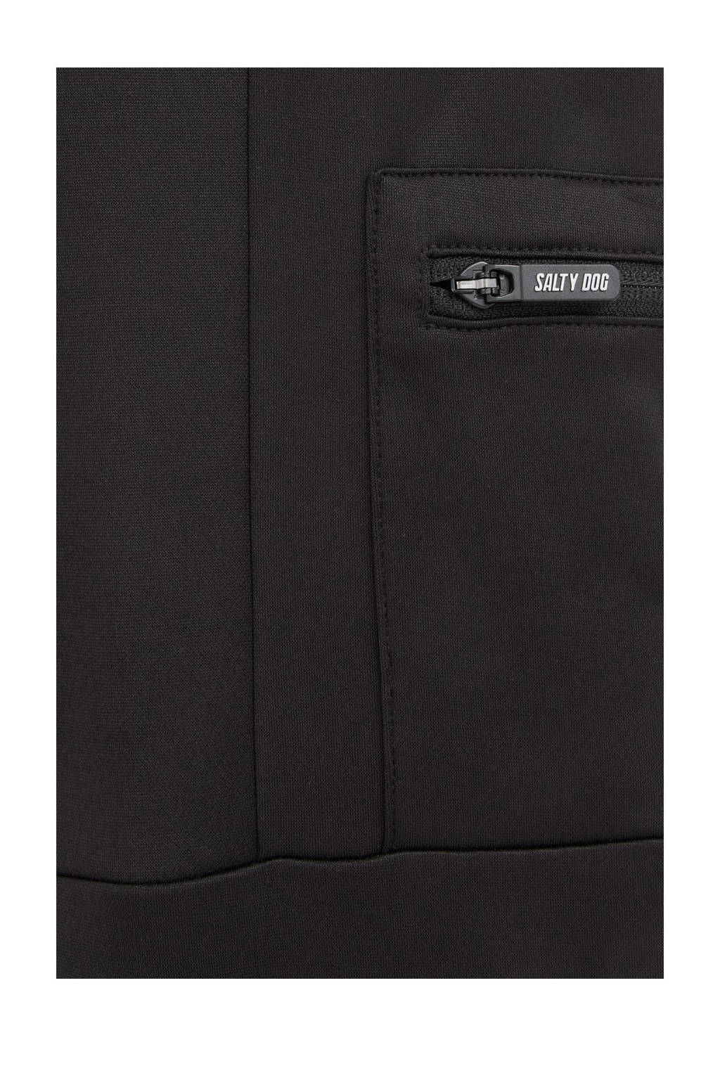 WE Fashion slim fit joggingbroek zwart