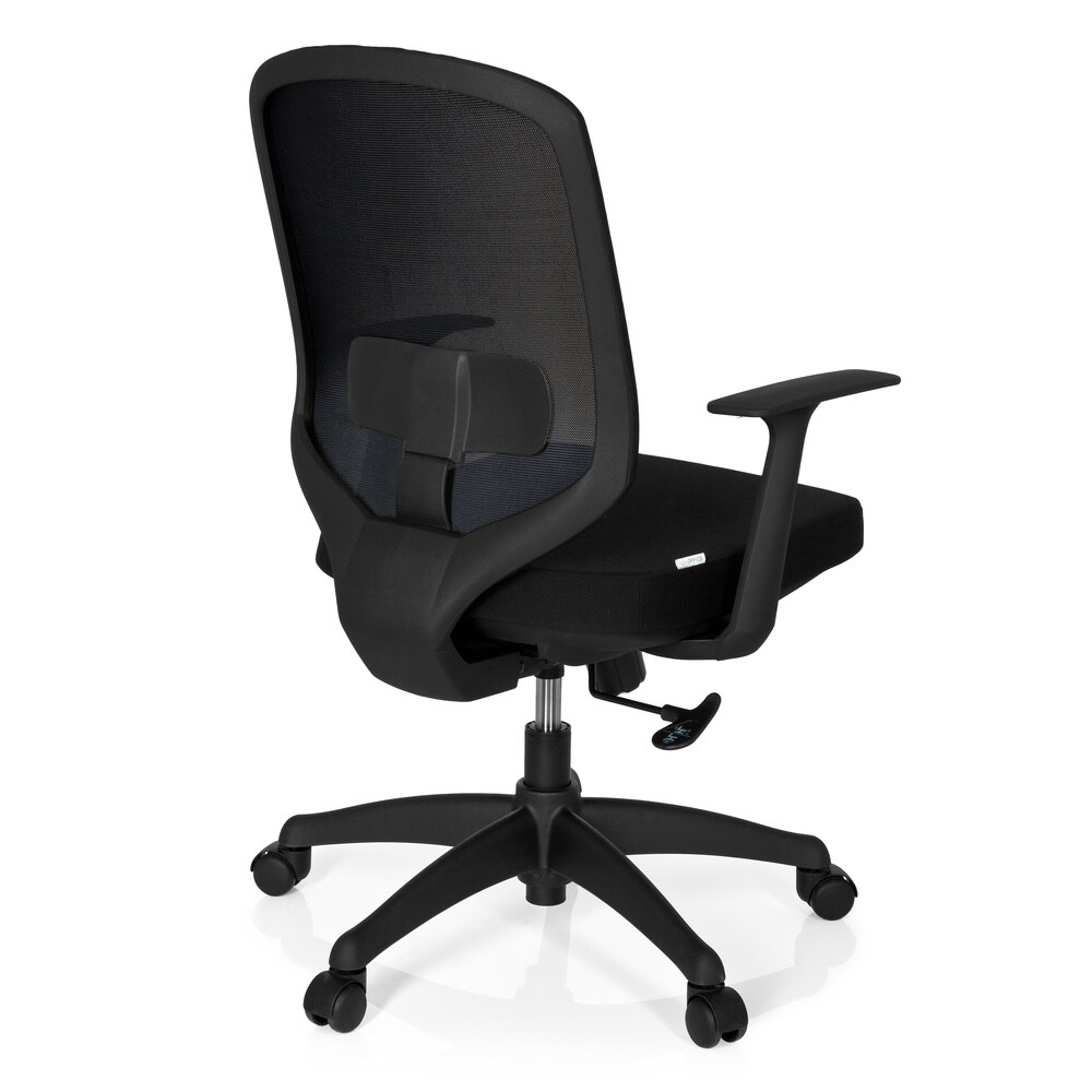 Profi Bürostuhl DELIGHT Stoff/Netzstoff mit Armlehnen hjh OFFICE