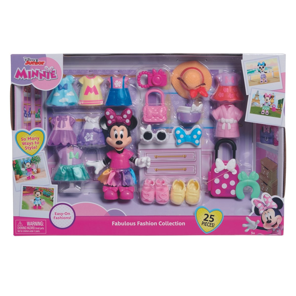 Minnie coffret fashion avec figurine