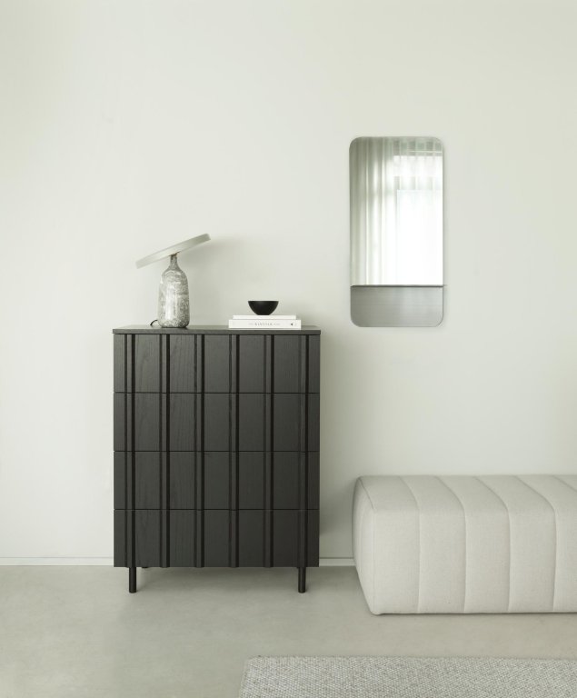 Normann Copenhagen Rib buffetkast Soft Black