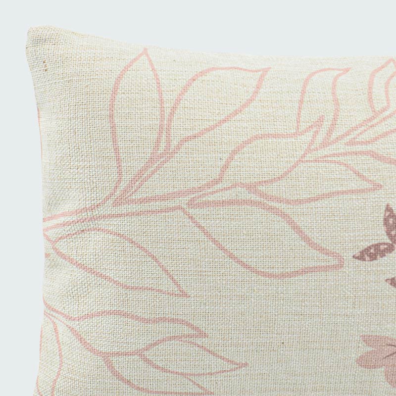 Coussin imprimé 'Linda'