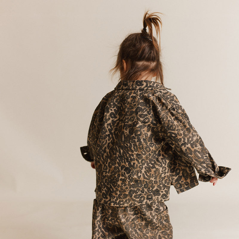 Jacke Fen Leoprint