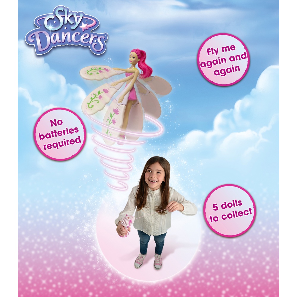 Sky Dancers Fuchsia Fantasy