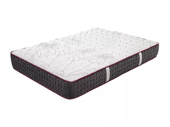 Matelas KERIA King Size 180x200 cm, réversible en mousse mémoire de forme haute adaptabilité et ergonomique, indépendance du couchage, épaisseur 24cm