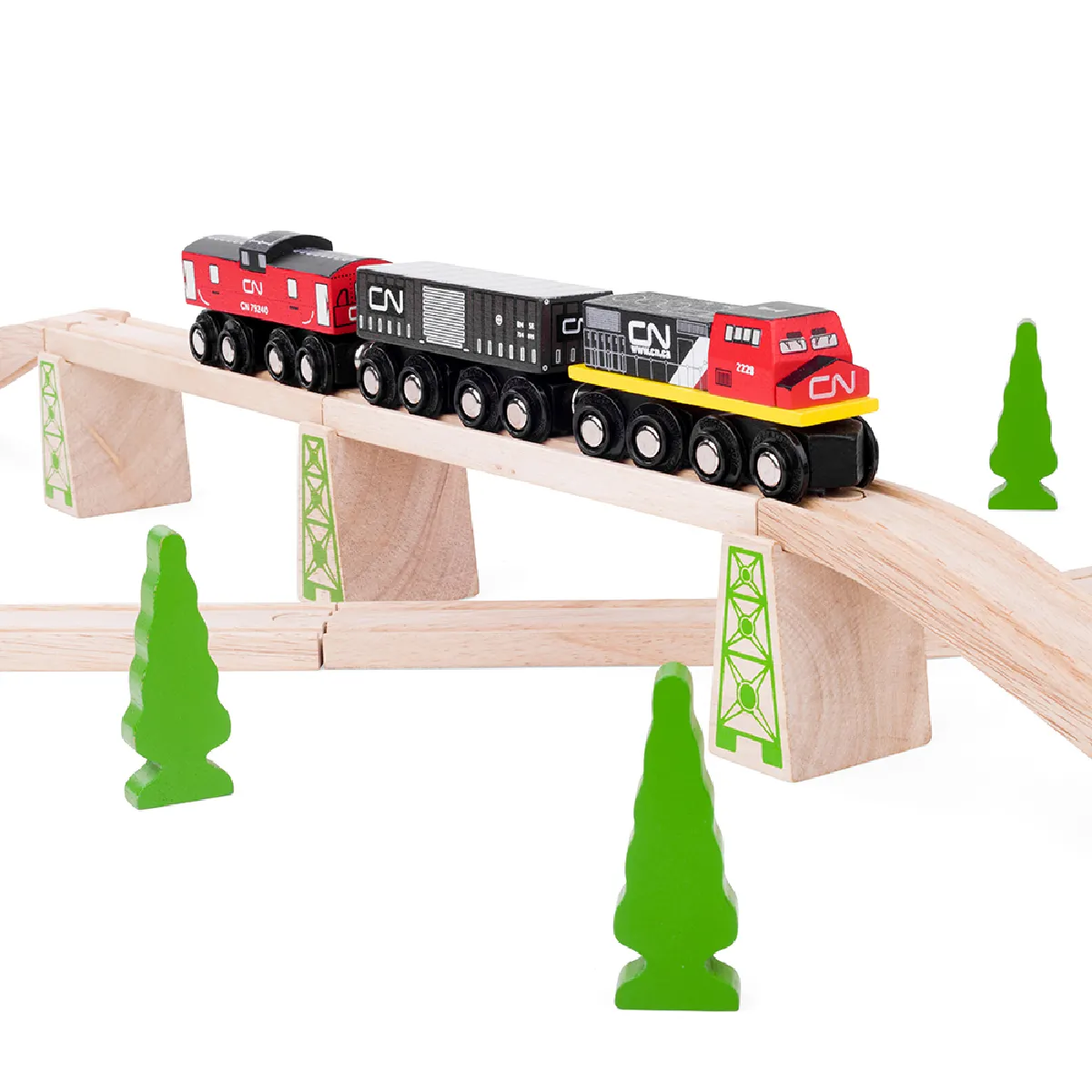 Bigjigs Rail Moteurs et wagons CN