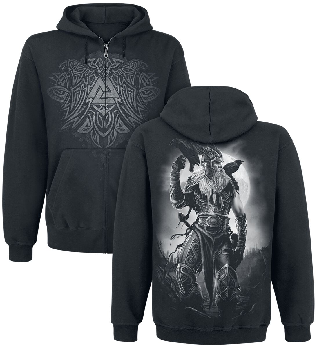 Odin | Toxic Angel Sweat-shirt zippé à capuche