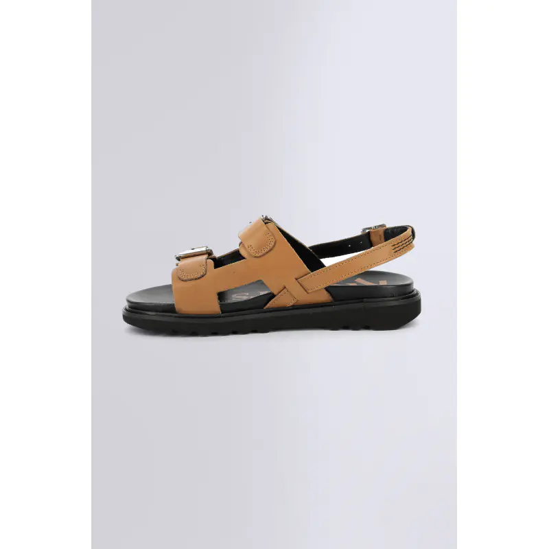 Neosummer Camel SANDALES Cuir Femme
