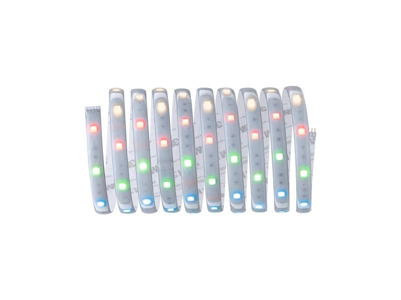 Paulmann LED-Stripe MaxLED 250 RGBW, 3 m Basisset Beschichteter LED-Streifen mit variabler Lichtfarbe, kürzbar