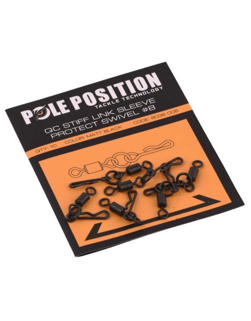 Pole Position Qc Stiff Link Slleve Protect Swivel #8 - Wartel - 10 stuks #8