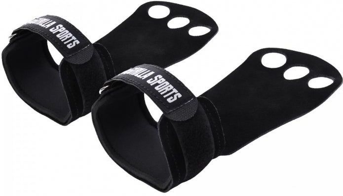 Fitness Handschoenen - Zwart - PU-leer - Klittenbandsluiting