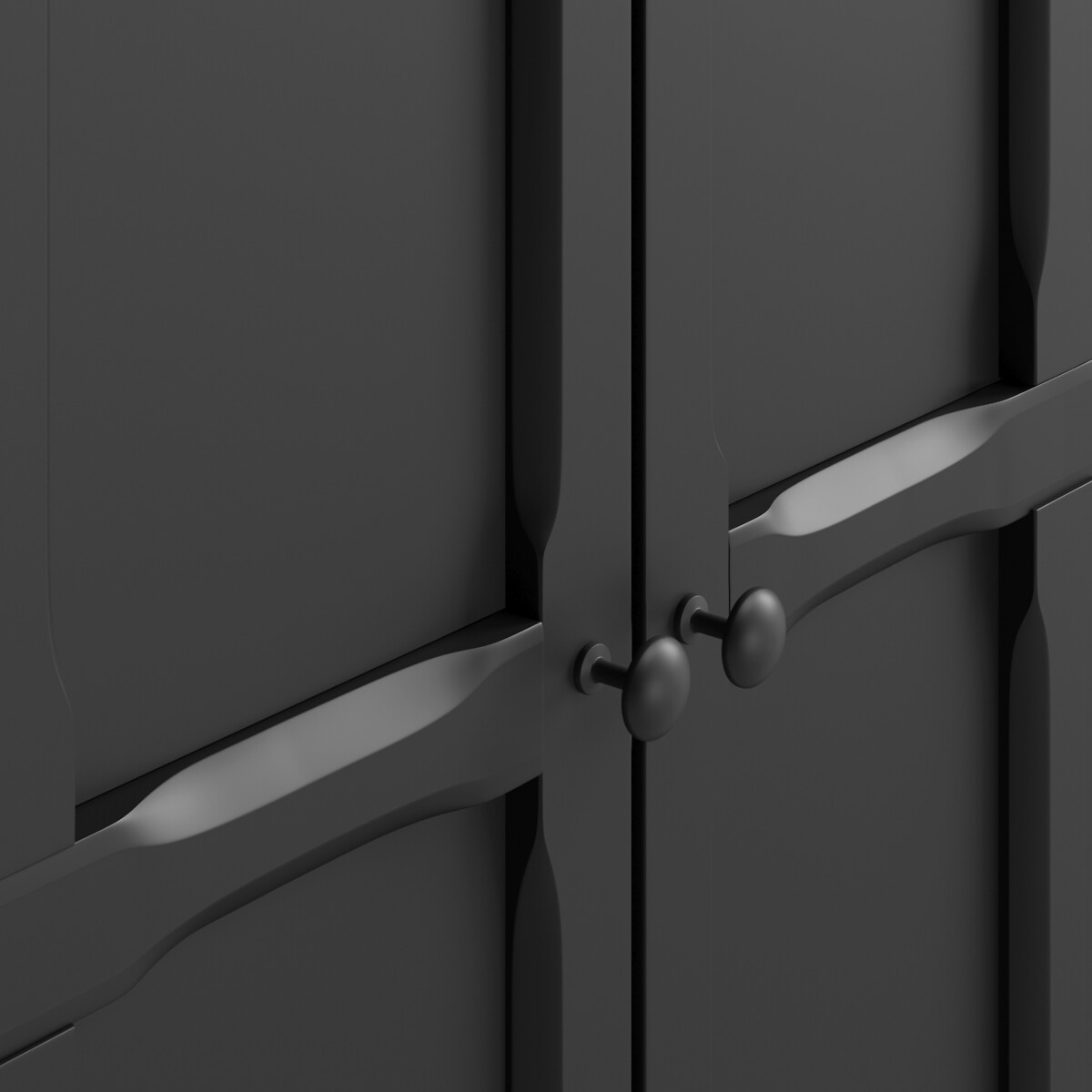 LA REDOUTE INTERIEURS<br>Móvel de parede com 2 portas, Eugénie