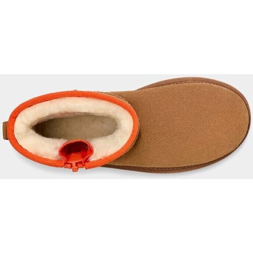 UGG - BOTASCLASSIC MINI ZIPPER TAPE LOGO MUJER