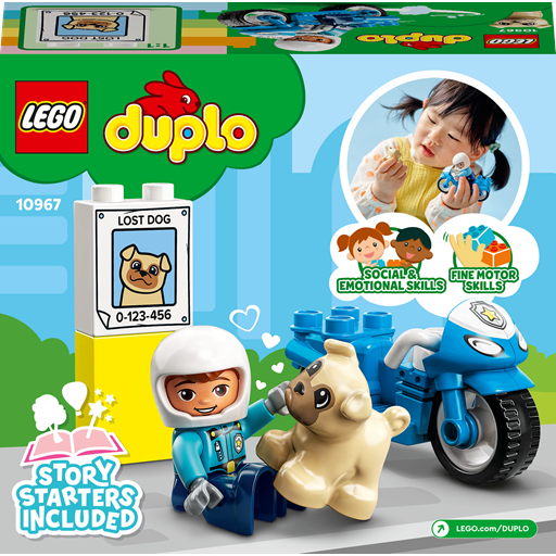 LEGO Duplo Politimotorcykel - 10967