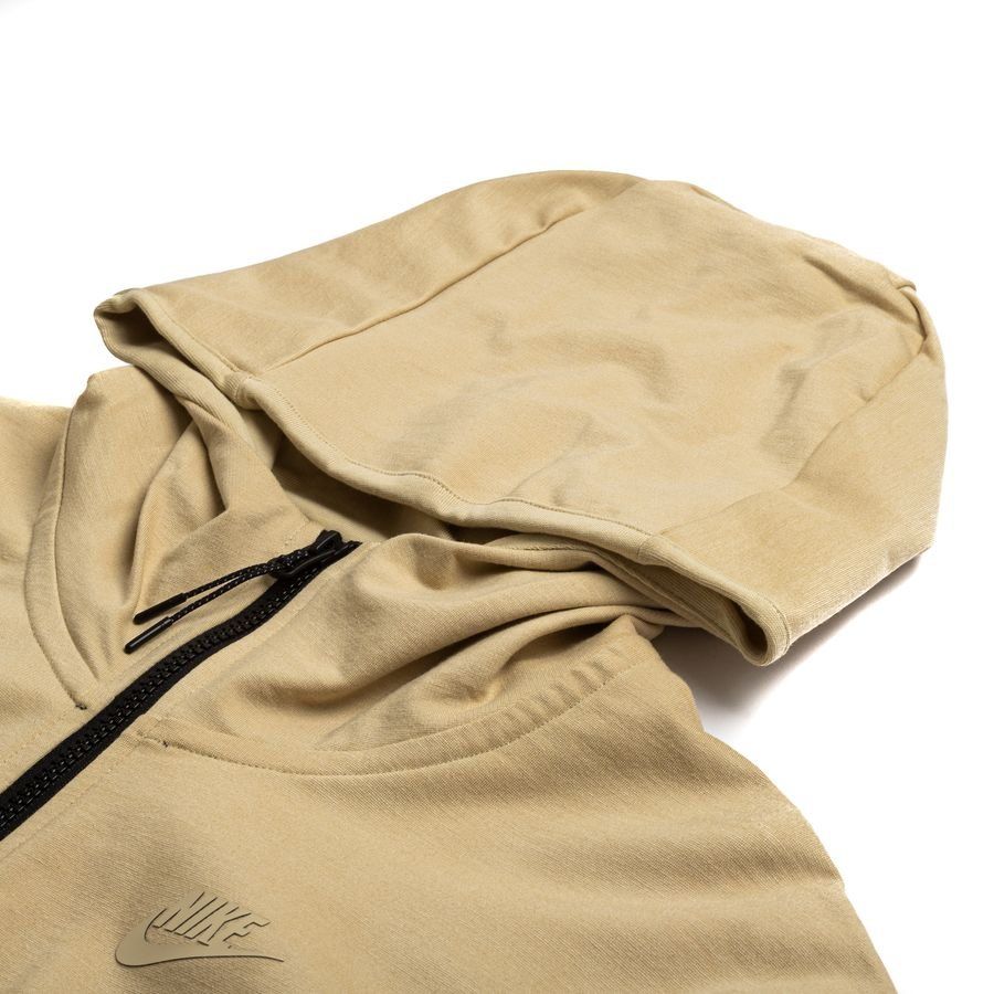 Nike Sweat à Capuche Tech Fleece Essentials Full Zip Lightweight - Jaune/Noir