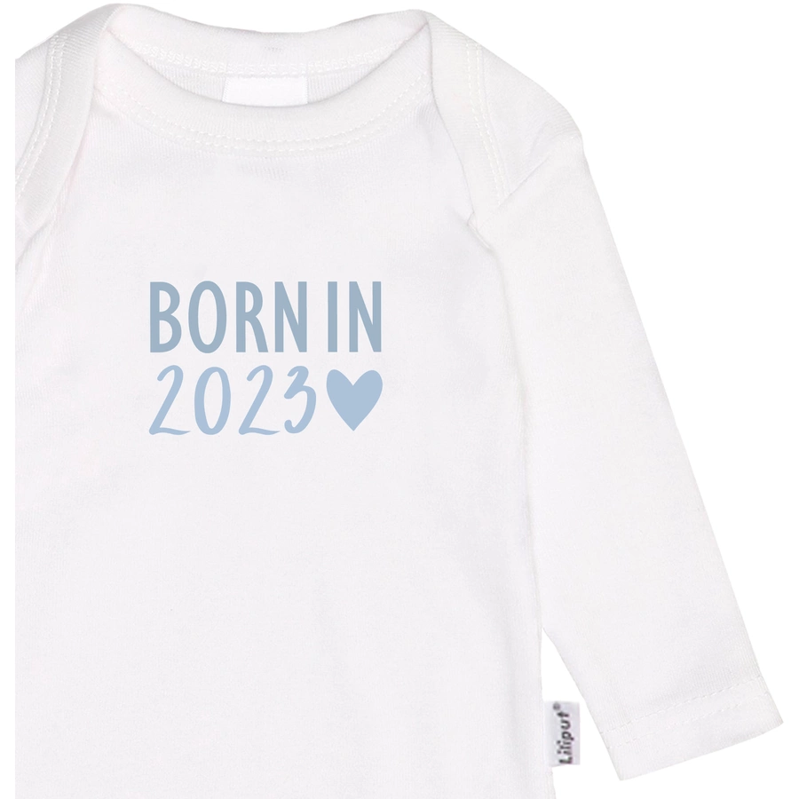 Liliput Langarmbody born in 2023 weiss