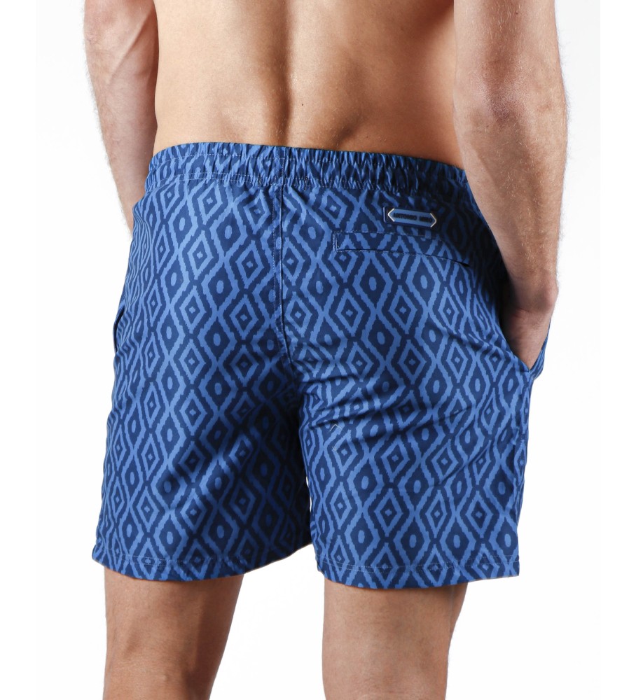 Maiô azul boho Antonio Miro