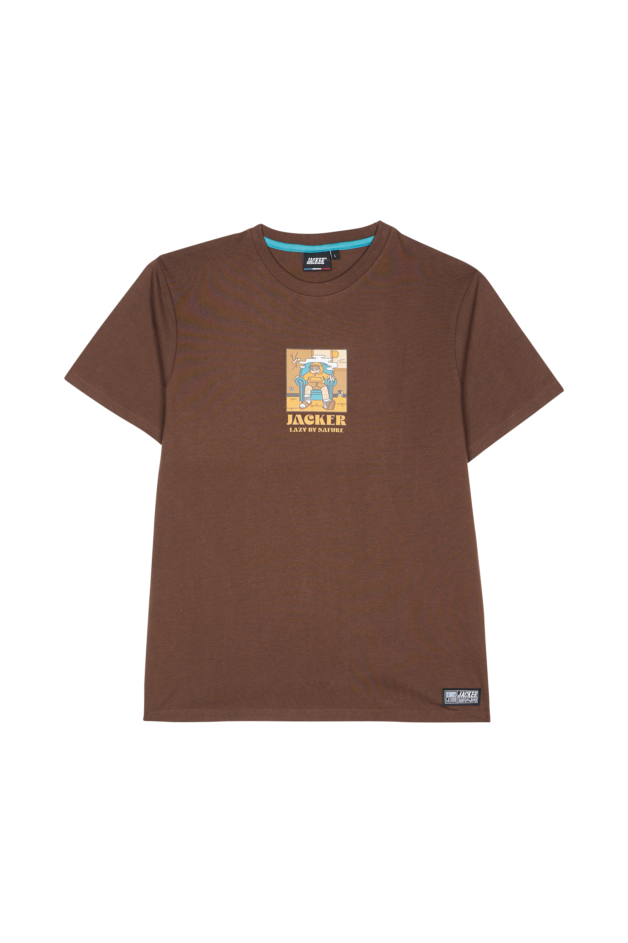 JACKER T-shirt  Lazy Marron