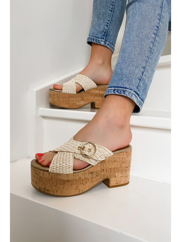 Semerdjian - Mules RICCIORA Beige