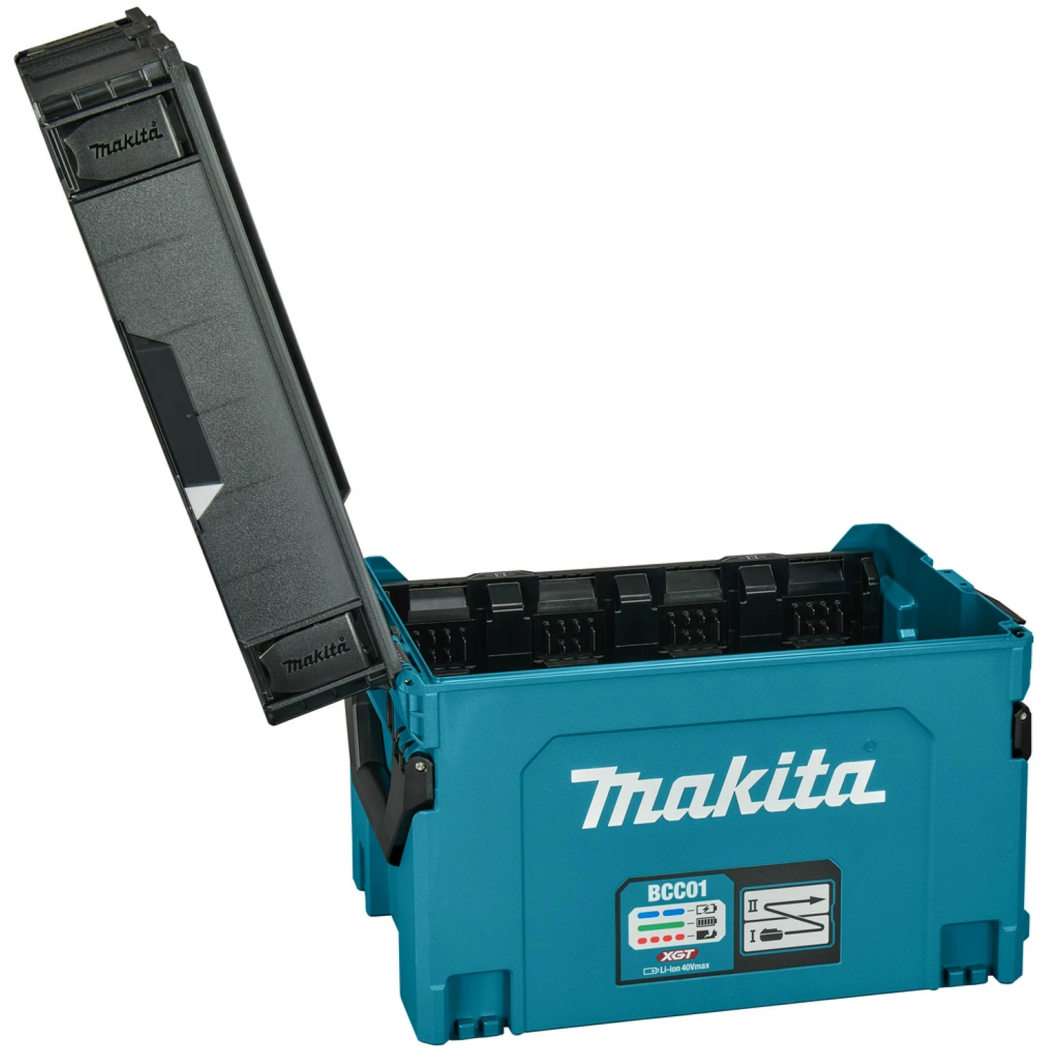 Makita BC001 XGT Oplaadbox voor max 8 accu's (t/m BL4080F)