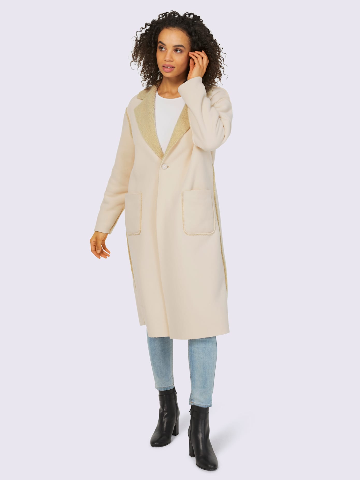 Manteau réversible