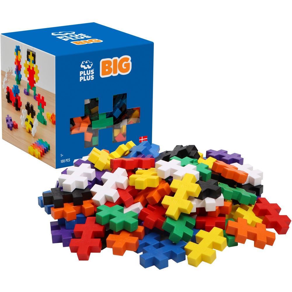 Køb Plus-Plus BIG Basic Mix / 100 Pcs