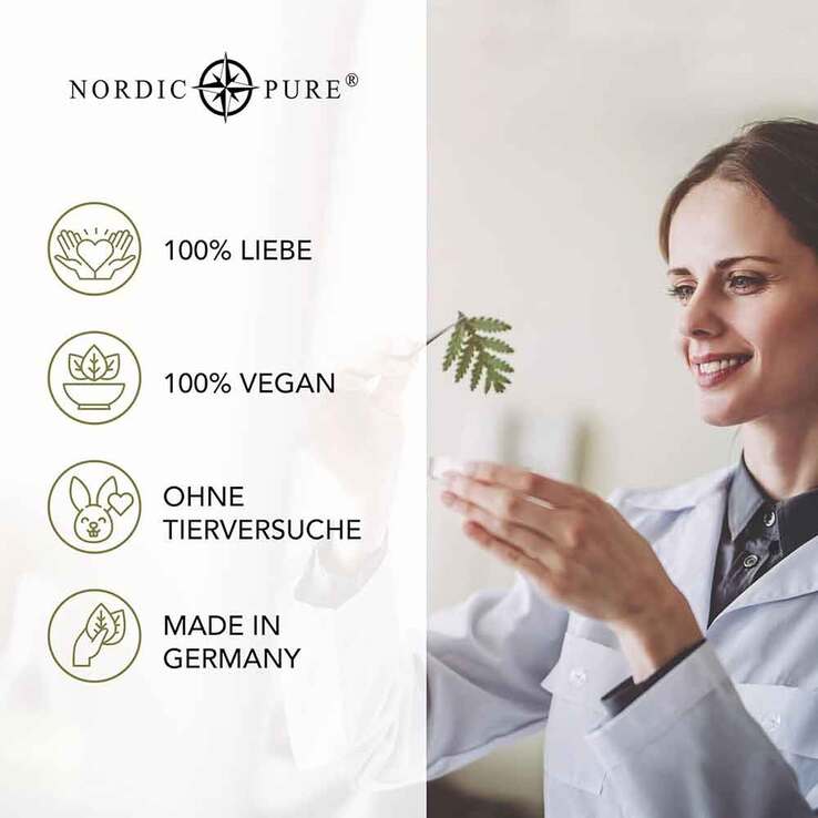 Rosmarinextrakt für Haare & Kopfhaut Nordic Pure Spray, 100 ml