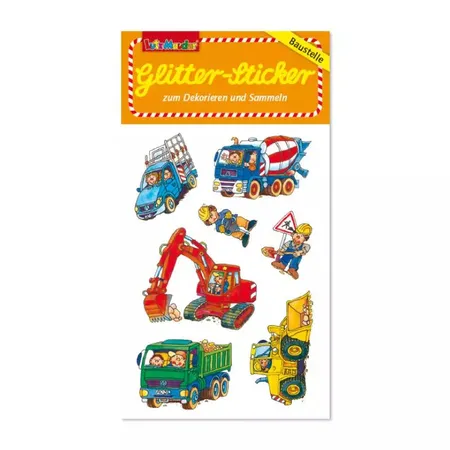 Lutz Mauder Glitter-Sticker Baustelle