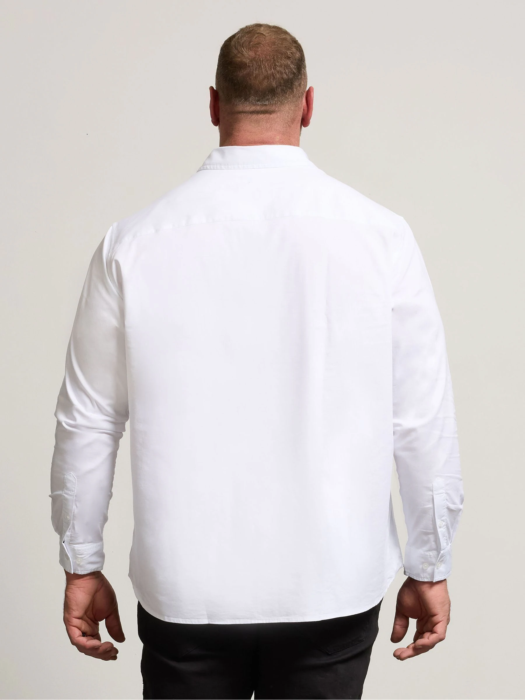 BadRhino Big & Tall overhemd met lange mouwen