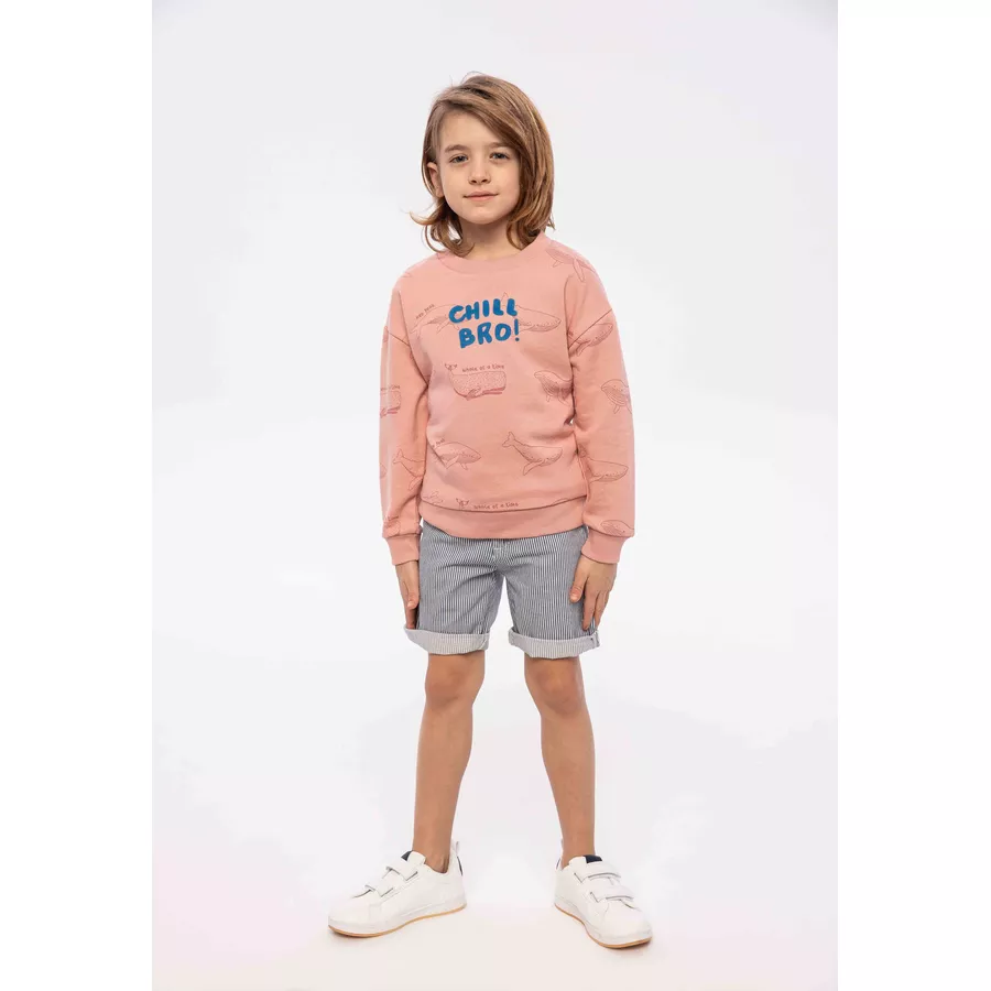 MINOTI Sweatshirt Lachs Lachsrot
