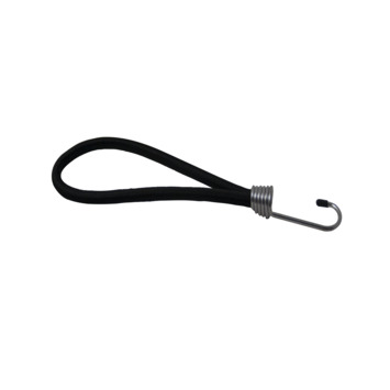 Ledent elastiek lus met haak 10 stuks 8 mm 20 cm