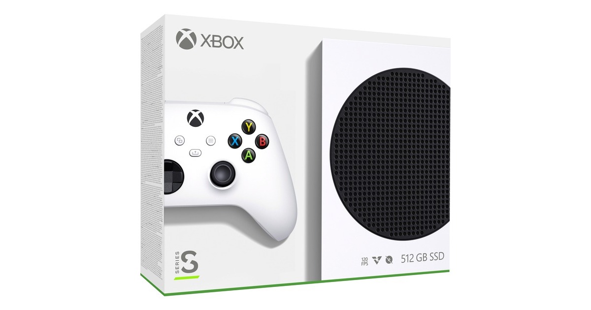 MicrosoftXbox Series S 512GB spelconsole  (Wit/zwart, 512 GB)