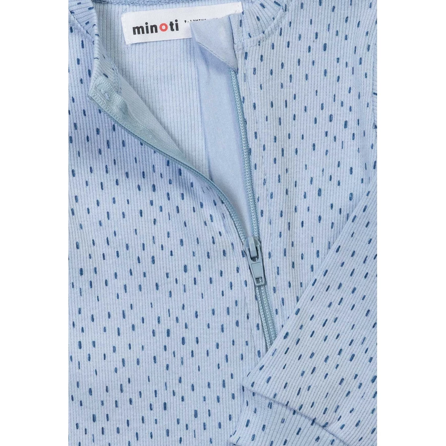 Minoti Schlafoverall blau