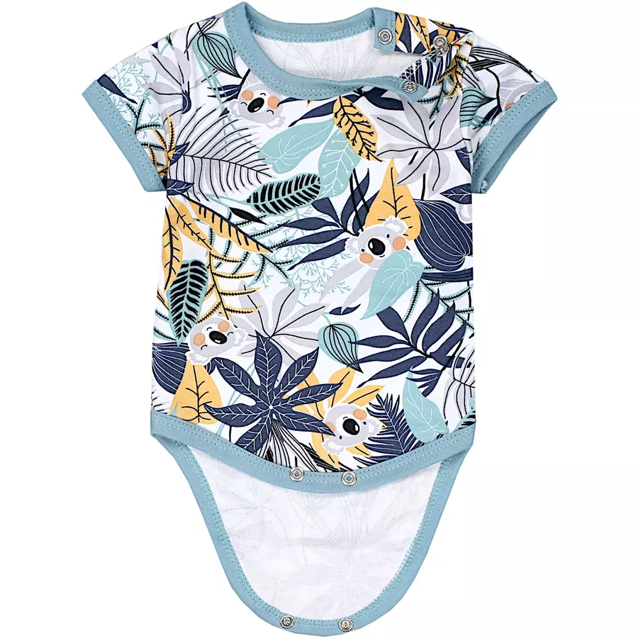 TupTam Jungen Baby Body Kurzarm 5er Pack orange